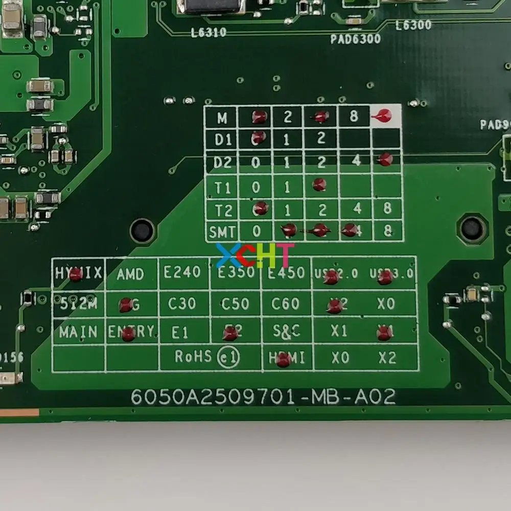 Системная плата V000275190 6050A2509701 MB A02 w E2 1800 CPU для ноутбука Toshiba L855 L855D|Материнские