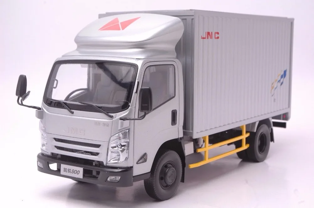

1:18 Diecast Model for JMC Kairui N800 Silver Truck Alloy Toy Car Miniature Collection Gifts China Brand
