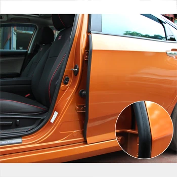 

1pc Auto Seals Rubber Sound Insulation Dust Proof Car Door Weather Strip For 10th HONDA Civic Car Modification Accessories
