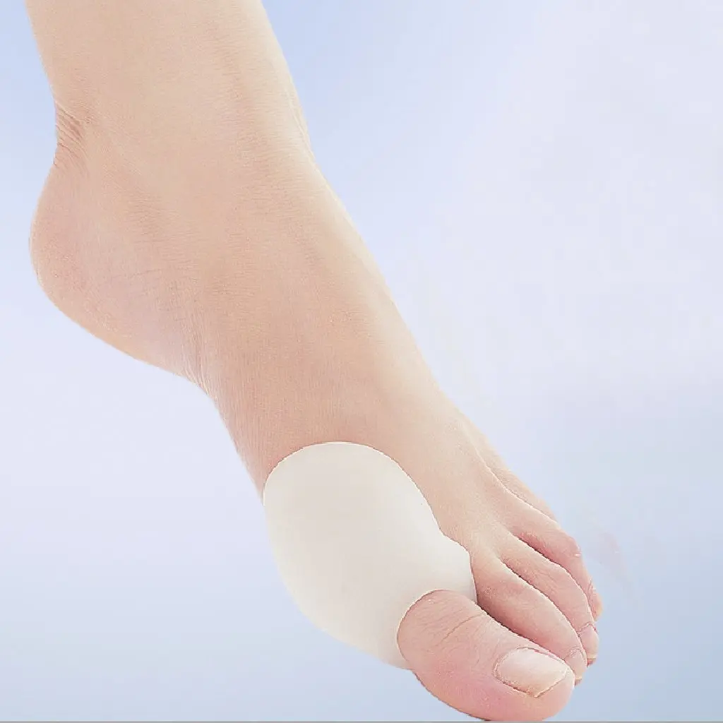 

1 Pair of Bunion Gel Toe Straighteners/Separators Hallux Valgus Bunion Relief---White