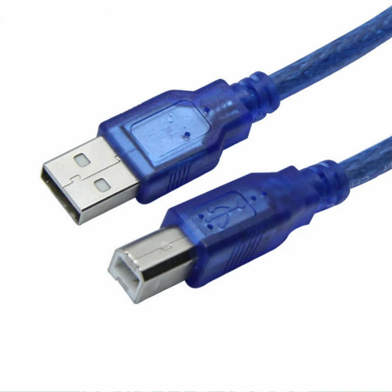 50ft USB 2.0 Extension & 10ft A Male/B Male Cable for Lexmark T650N Mono Laser Printer