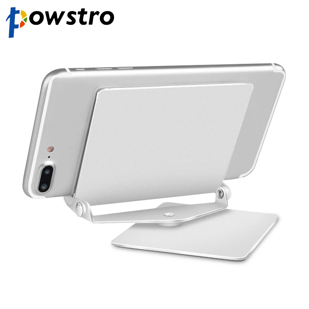 

Aluminum Phone Tablet Stand Holder 360 Degree Rotate Desktop Lazy Tablet Bracket Folding for iPad 2 3 4 mini Air Phone