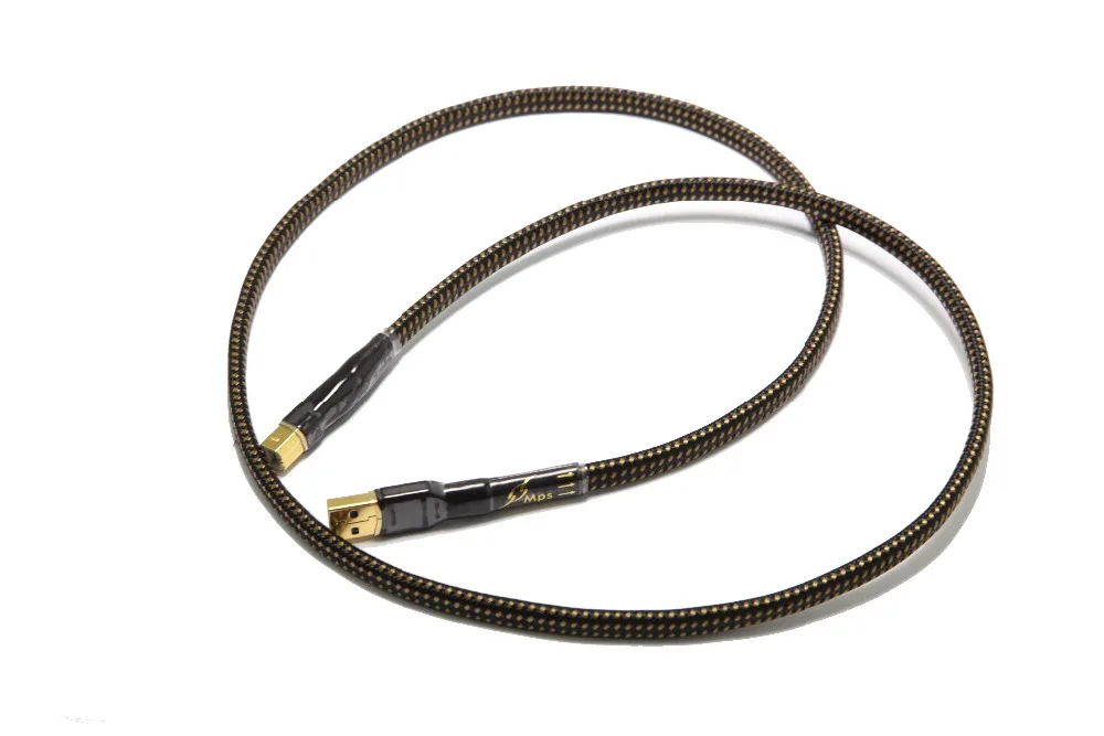  HiFi MPS HD-990 HiFi 99.9999% OCC+Silver Plated 24K10u Gold Plated Plug USB2.0 3.0 connector audio 