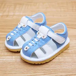 2018 натуральная кожа обувь 0-3 лет детские сандалии для девочек кожаная детская обувь мягкая подошва обувь для новорожденных Мокасины