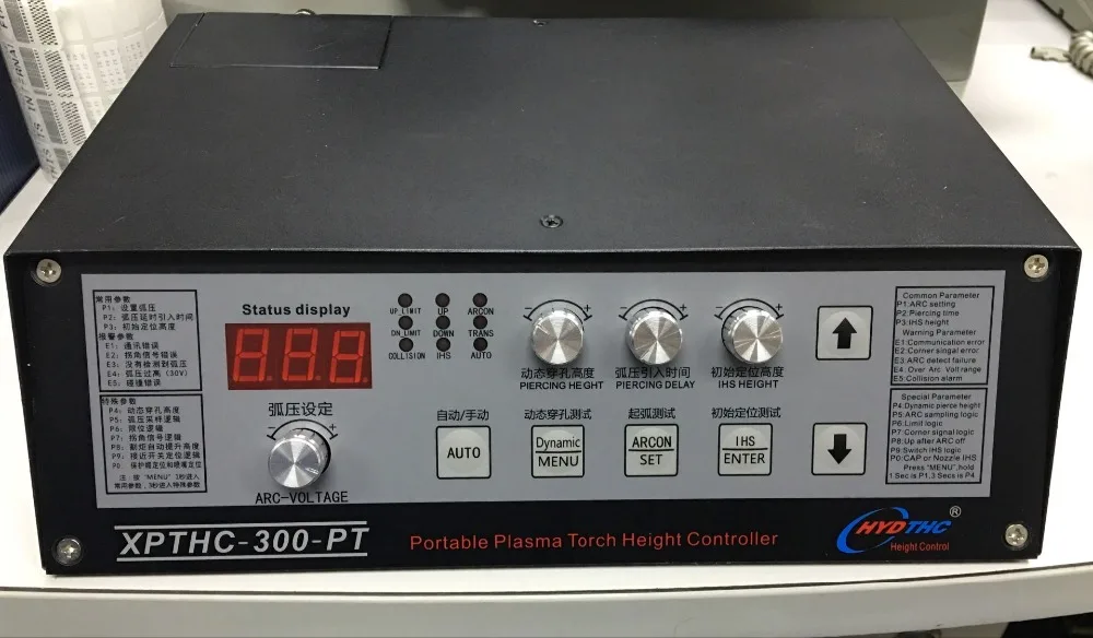 Плазменный регулятор высоты горелки XPTHC-300 PT Регулировка Z-axis вверх/вниз на плазменной резки