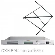 30W CZE T501 FM transmitter 0 30w power adjustable radio broadcaster RDS port Circularly polarized antenna