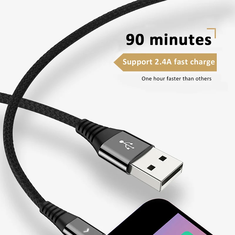 Кабель зарядный NOHON USB Type C для SamSung Gaxaly S8 S9 Plus 0 3 А 1 2 м|Кабели мобильных телефонов| |