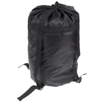 

BLUE FIELD High capacity Compression Stuff Sack Bag Outdoor Camping Sleeping Black S