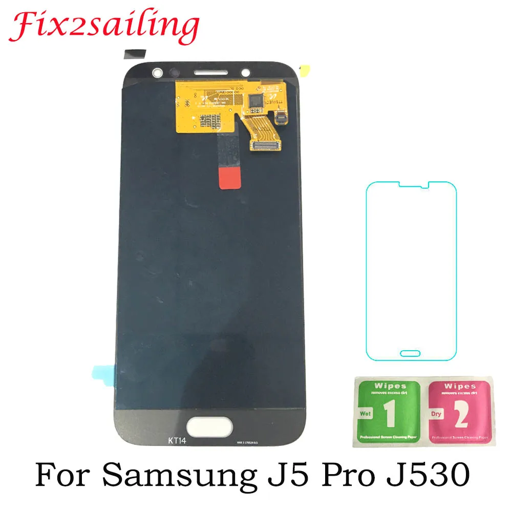 

100% Tested Working LCDS For SAMSUNG Galaxy J5 Pro 2017 J530 J530F SM-J530F LCD Display Touch Screen Digitizer j530 lcd
