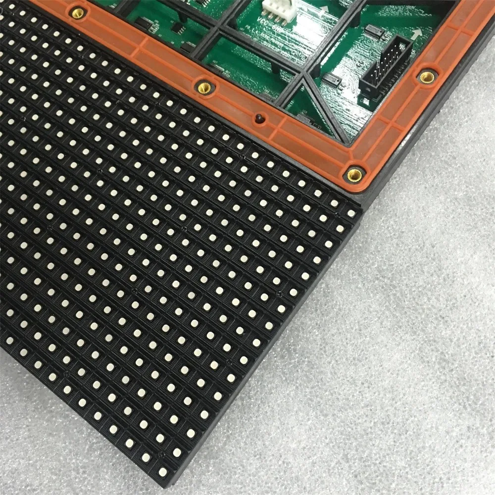 Светодиодный модуль p8 smd rgb 32x16 256 мм x 128 полноцветная точечная матрица 16x32 мм|dot