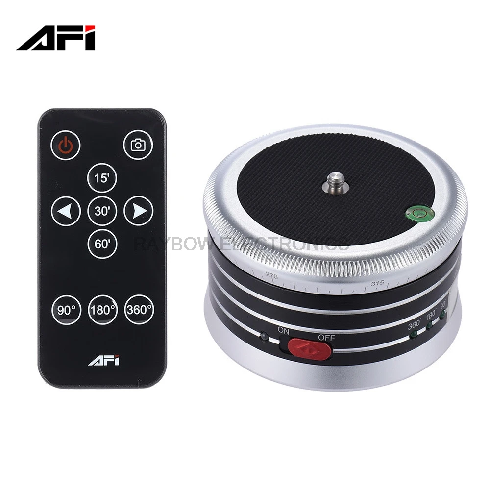 AFI MRA01 360 Degree Metal Electric camera tripod head adapter ballhead for tripod GoPro Action mirrorless