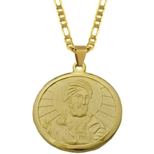 Anniyo – colliers avec pendentifs en or pour hommes et femmes, bijoux arabes