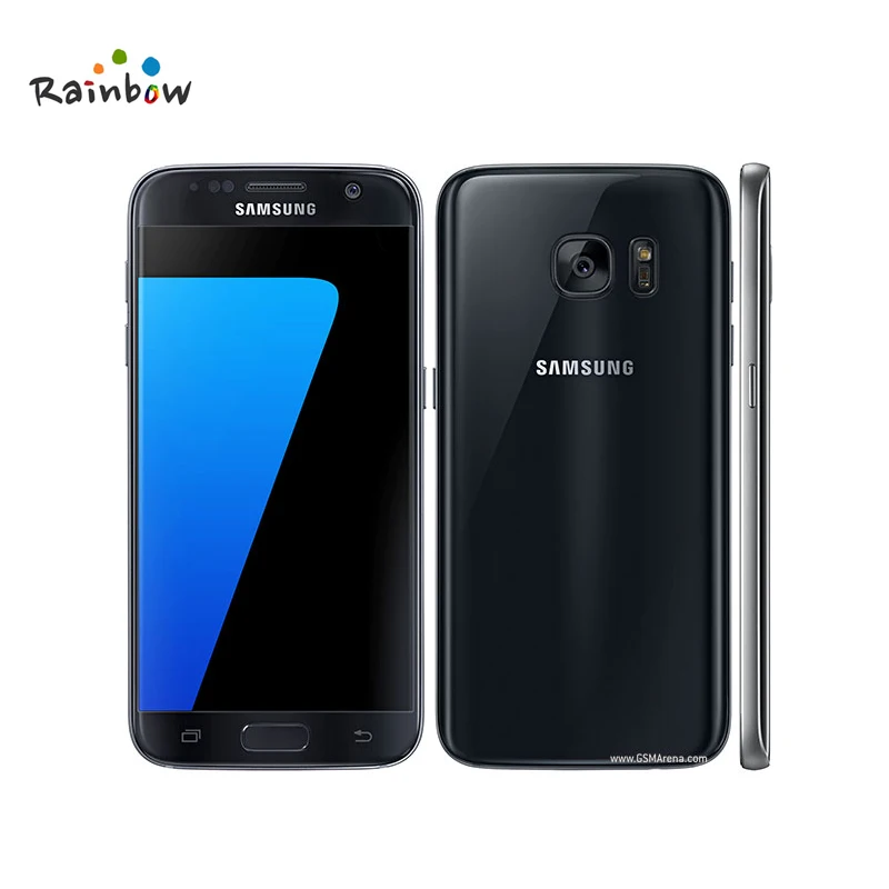 Samsung Galaxy S7 G930F Оригинальный разблокированный мобильный телефон 4G LTE GSM Android 12MP Octa Core 5,1 "4G B Оперативная память 32 ГБ Встроенная память