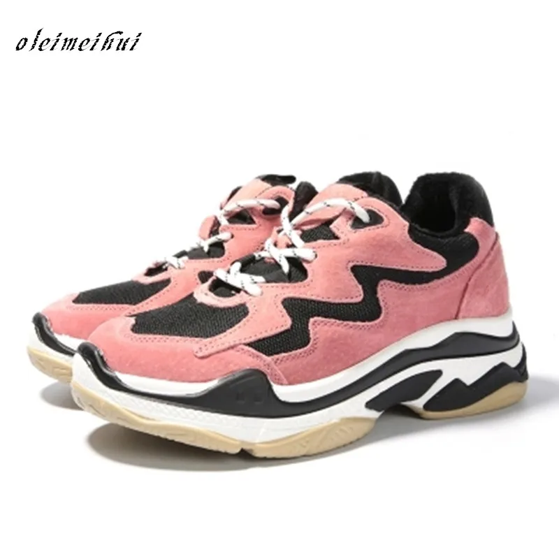 

New Spring Breathable Air Mesh Women Casual Shoes Sneakers Shoes Fashion Lace Up Flat Outdoor Shoes Ladies tenis feminino