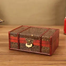 Zakka Винтаж деревянный ящик для хранения подарок небольшой деревянной ювелирных craft для Организатор Desket украшения упаковки