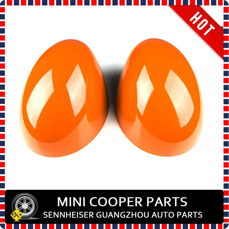 Orange Color Side Mirror Cover-3