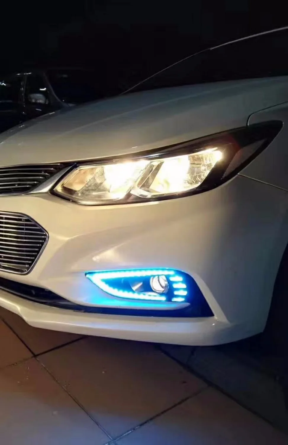 Osmrk светодиодные противотуманные фары светильник для chevrolet cruze 2017 с желтым