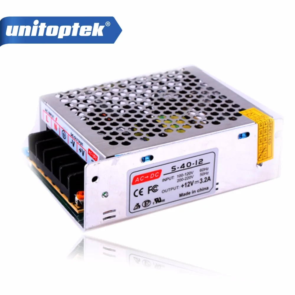 

Adapter 12V 3A 36W AC 220V Input Switch DVR Camera CCTV Power Supply Driver For LED Strip Light/CCTV Camera