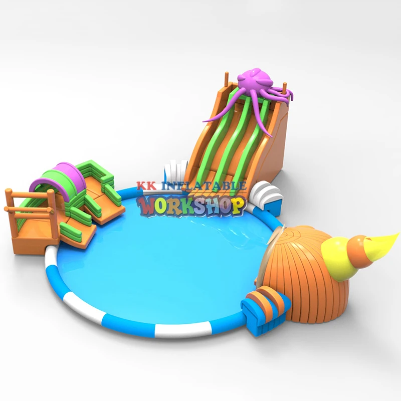 inflatable ocean theme water park