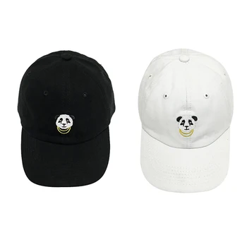 

15PCS/LOT SINGYOU Panda Embroidery Vintage Baseball Cap Pure Cotton Soft Cap Men Women Snapback Hat