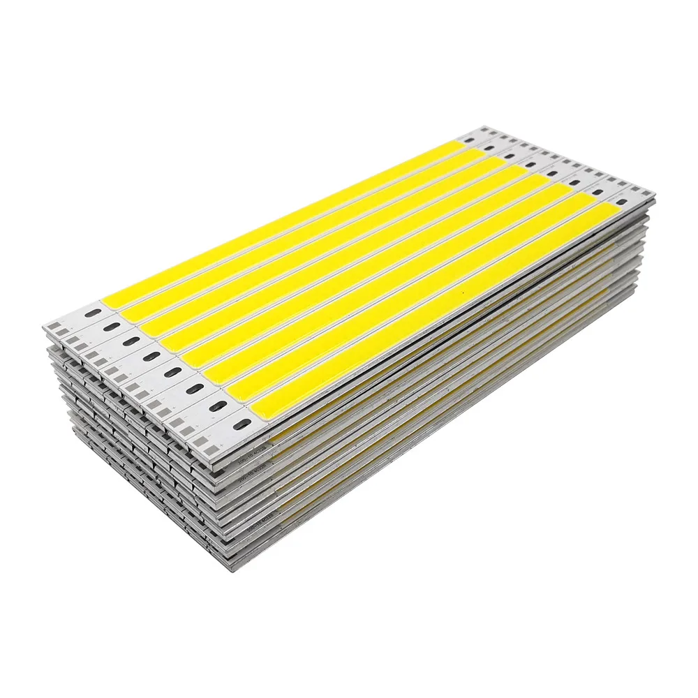 200x10 мм 12 V светодиодный COB лампа бар света мощностью 10 Вт 20 см для автомобиля Декор