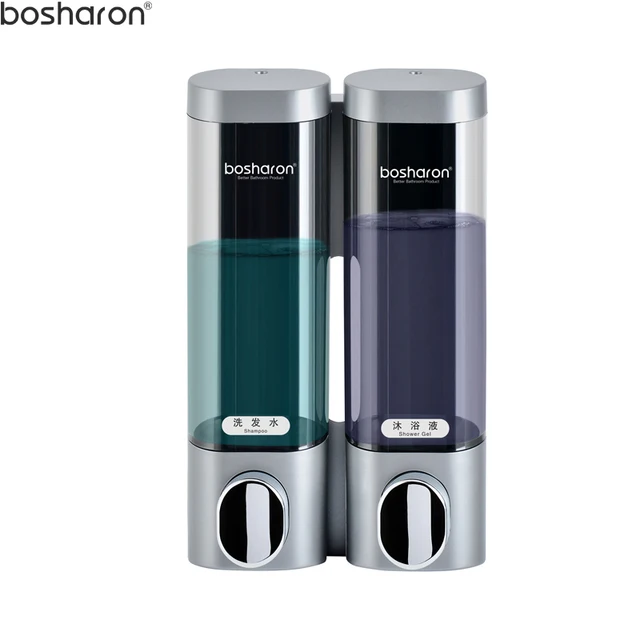 Wall Mount Soap Dispenser 300ml Holder For Liquid Shampoo Wall Mount Soap Dispenser 300ml Holder For Liquid Shampoo Showel Gel Hand Sanitizer Abs Plastic