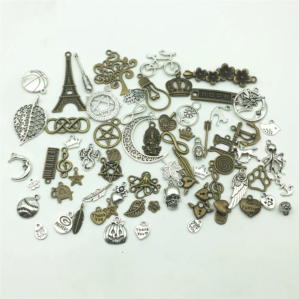 hot 5pcs retro Tibetan silver big hole beads fit Charm European Bracelet
