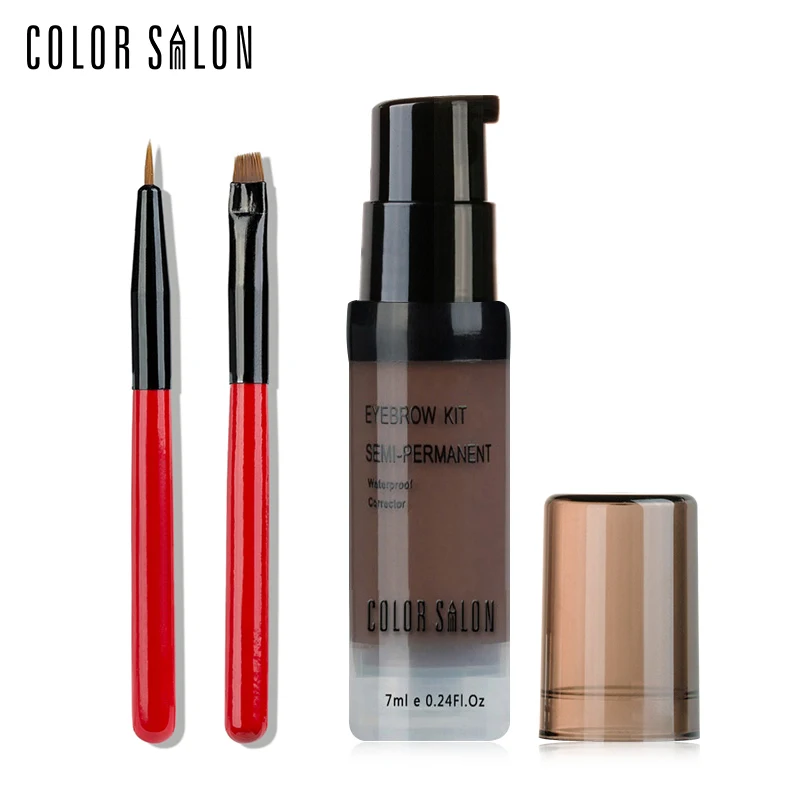 Color Salon Henna Eyebrow Gel Waterproof Tint Makeup Brush Color Salon Henna Eyebrow Gel Waterproof Tint Makeup Brush