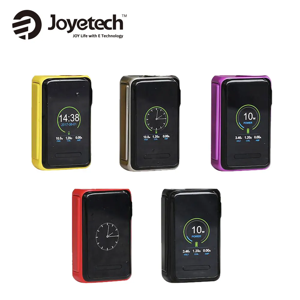 80 Вт Оригинал Joyetech кубовидной Lite модель TC встроенный 3000 мАч Батарея большой Цвет Дисплей 1,45-дюймовый подходит превышать D22 бак электронная