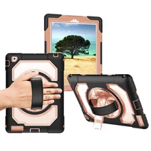 Case for iPad 2/3/4 Miesherk Shockproof Drop Protection Cover Tablet with 360 Degree Rotating Handle Stand for iPad 9.7 inch 20010 thick shockproof eva back case w 180 degree rotatable handle holder for ipad 4 green