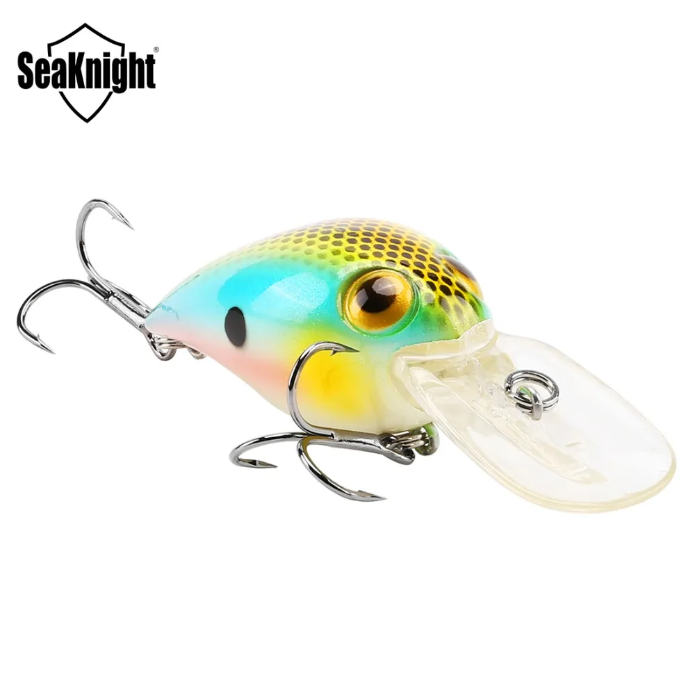SeaKnight SK002 жесткая Рыболовная Приманка CrankBait 1 шт. 50 мм 11 г 0-1 8 м плавающая приманка