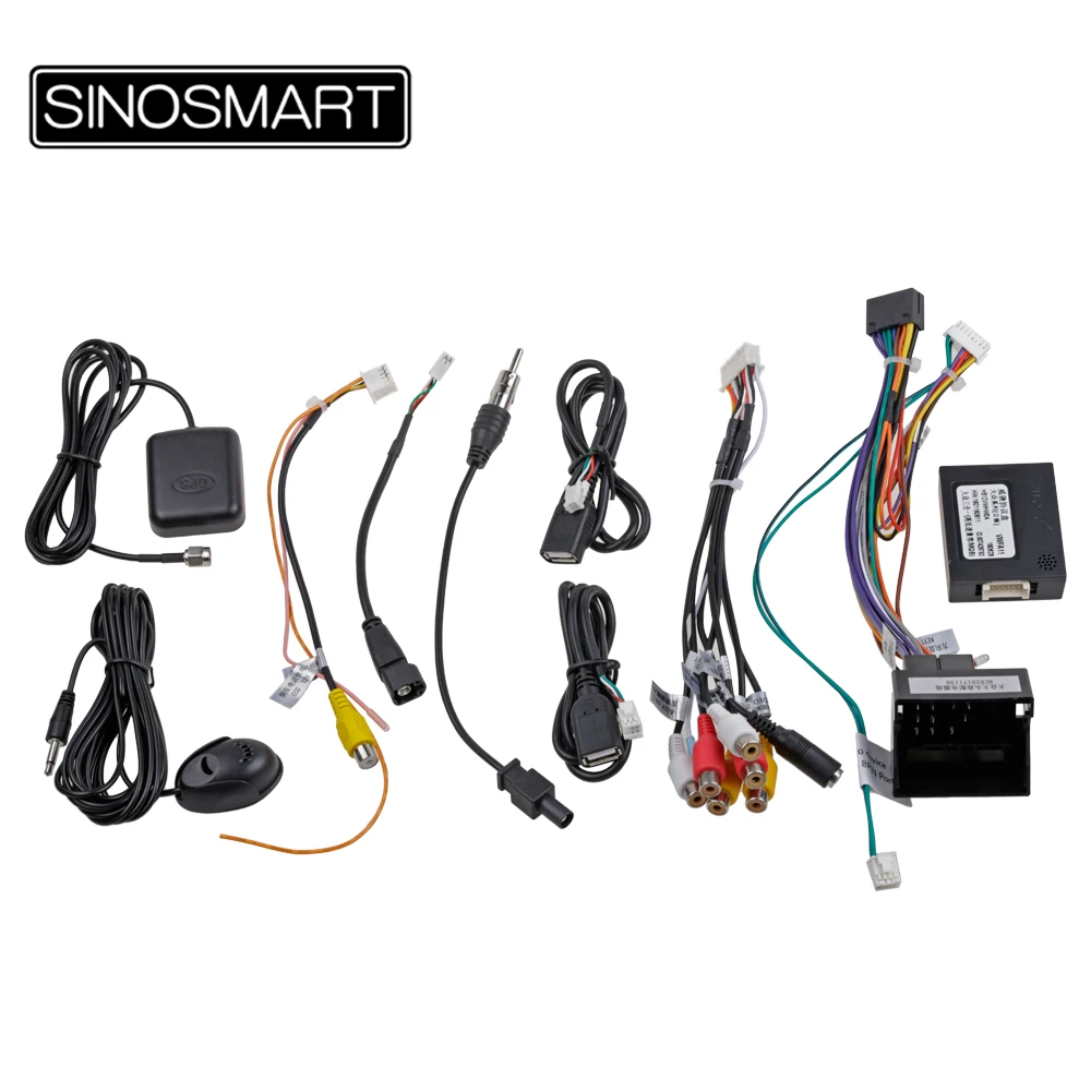 Best SINOSMART 1G/2G Car GPS Navigation for Volkswagen Touran/Jetta/Polo/Golf Skoda Octavia/Fabia/Superb/Rapid, 32EQ/4G Optional 3