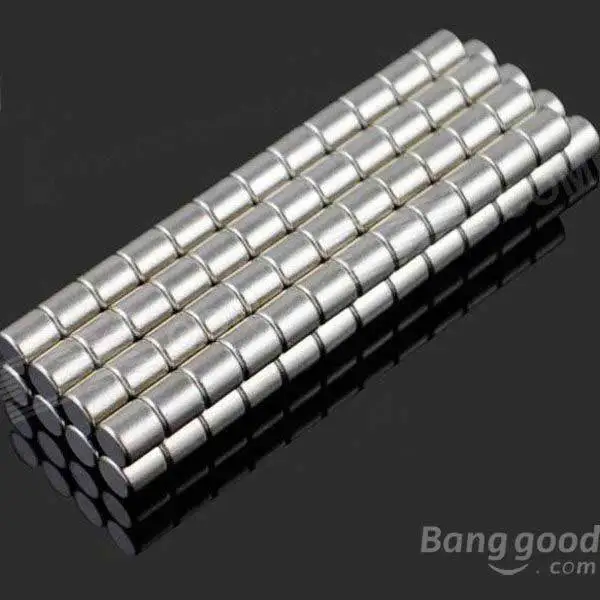 Ariesale 100 Piece 3 x 3mm NdFeB Neodymium Magnet Circular Cylinder DIY Set | Украшения и аксессуары