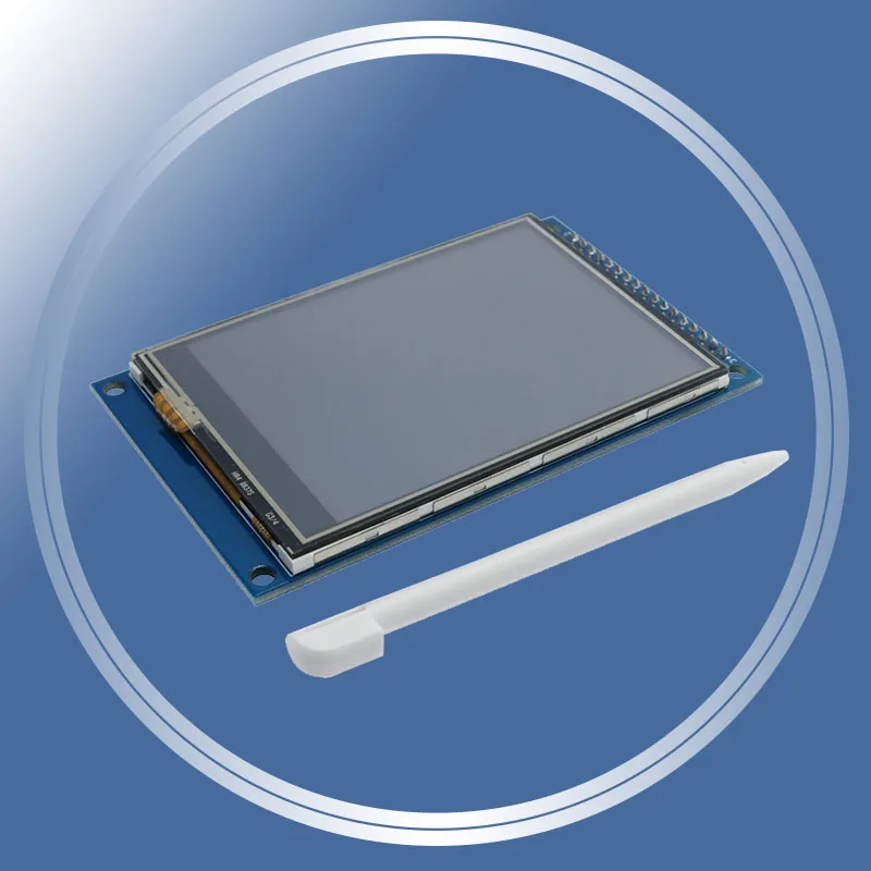 

LCD 3.2 inch touch screen TFT LCD color screen module ILI9341 compatible punctuality atom