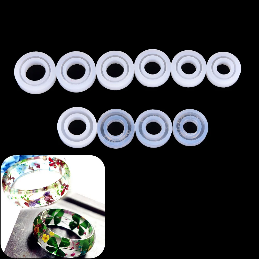 Прозрачный сделай сам из силикона, круглые формы кольца в форме кошки, формы для изготовления ювелирных изделий, инструменты, формы для эпоксидной смолы для ювелирных изделий