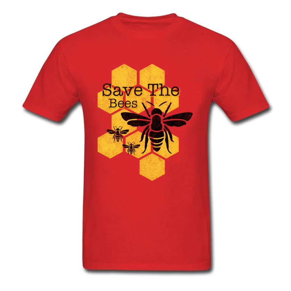 Honeycomb Save The Bees_red