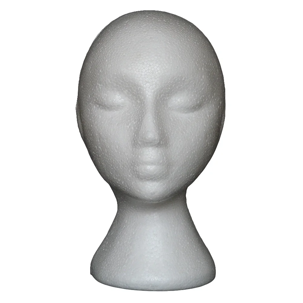 Абстрактная Пена манекен голова модель манекен-голова парик волосы очки дисплей Стенд парик голова с подставкой подставка для парика манекен голова инструмент
