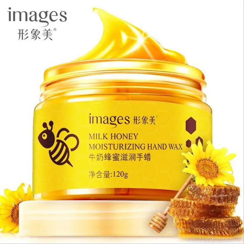 

Spring Hand Skin Care Milk Honey Paraffin Wax Moisturizing Whitening Exfoliating Calluses Hand Film Hand Mask