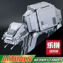 Lepin 05051 Star Series Guerra Brinquedos Força Despertar O EM modelo NO Transporte Robô Blindado 75054 Tijolos de Blocos de Construção Criança brinquedo