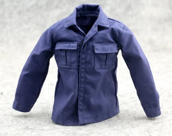 

1/6 Scale Male action figure Uniform Uniform SWAT blue combat suit model Clothes Set For 12'' Action Figure
