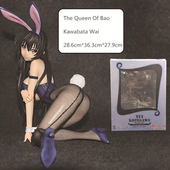 

Anime The Queen Of Bao Stars Kawabata Wa Bunny Girl Boxed PVC Action Figure Collection Model Toy Gift 28CM