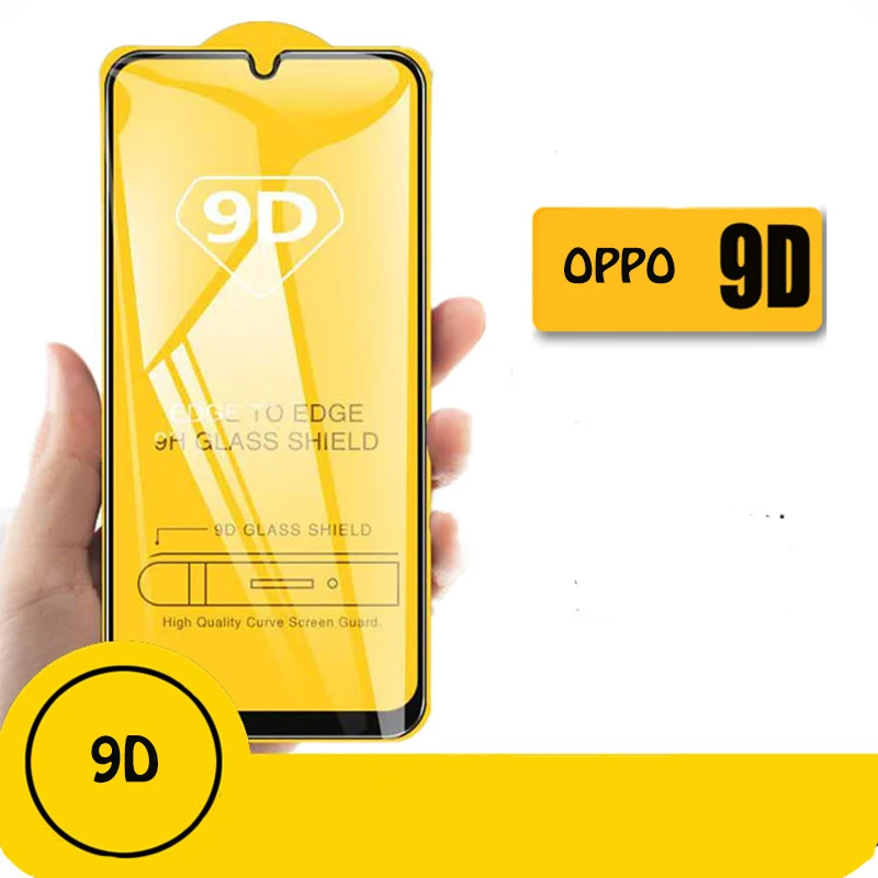 Микроданные для OPPO F3 F5 F7 F9 переднее закаленное стекло полное покрытие 9D HD