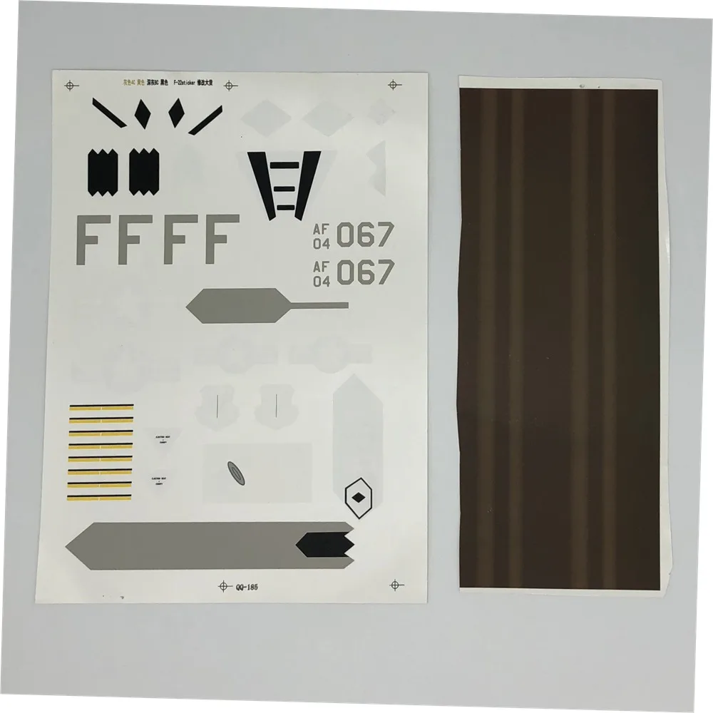 Наклейка часть для свободного крыла 64 мм F22 EPO RC самолет FJ10511 07 | Игрушки и хобби