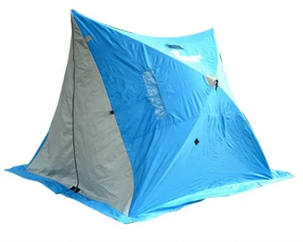 Best price at $105 Cheap Single layer 1 - 2 thermal windproof tent winter ice fishing camping tent use in cold ice for winter fishing