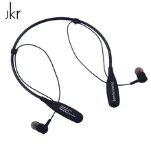 Оригинальная JKR-302A Спортивная Bluetooth беспроводная гарнитура для наушников Шейная полоса стерео звуковые вкладыши с микрофоном для телефона для iPhone Xiaomi