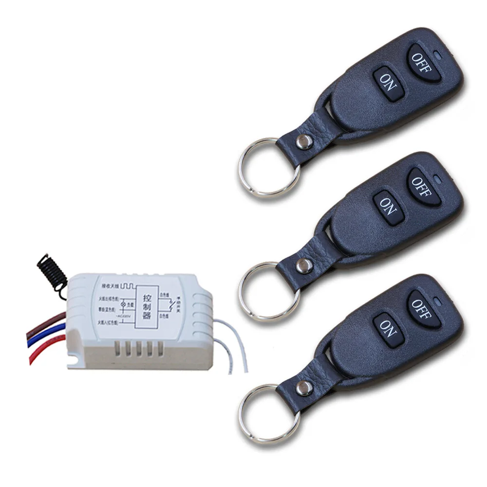 New RF Wireless Remote Control Relay Switch Security System Garage Door