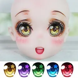 Акриловая игрушка глаза SD BJD куклы глаза SD DD 2D БЖД 1/4 1/3 1/6 куклы Baby Born аксессуары полукруглый глазного яблока 14 мм 16 мм 18 мм 20 мм