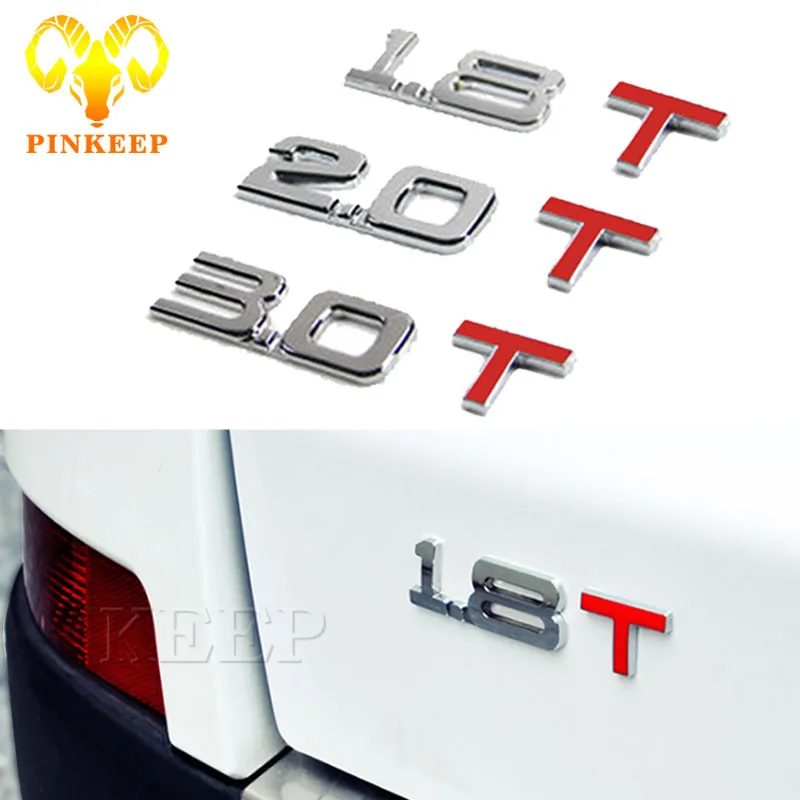 

Fashion Car Sticker Emblem Turbo Refit Decal For BMW Ford Audi VW Toyota Mercedes Honda Chevrol 1.6T 2.0T 2.5T 3.0T Car Styling