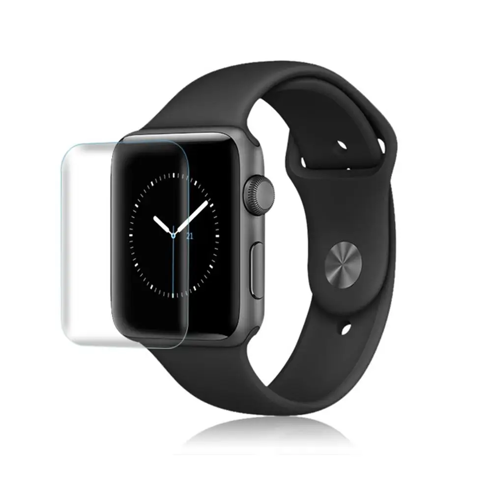 

New 2PCS 3D Full Screen Scratch-Resistant Soft Screen Protector Film Hydrogel Film For iWatch Apple Watch 1 2 3 Series 38/42mm