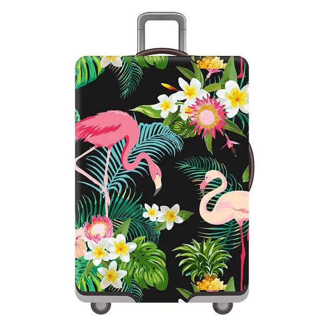 Уплотненный Чехол для багажа, эластичный чехол для тележки 18-32 дюймов, защитный чехол для багажа, аксессуары для путешествий - Цвет: 12